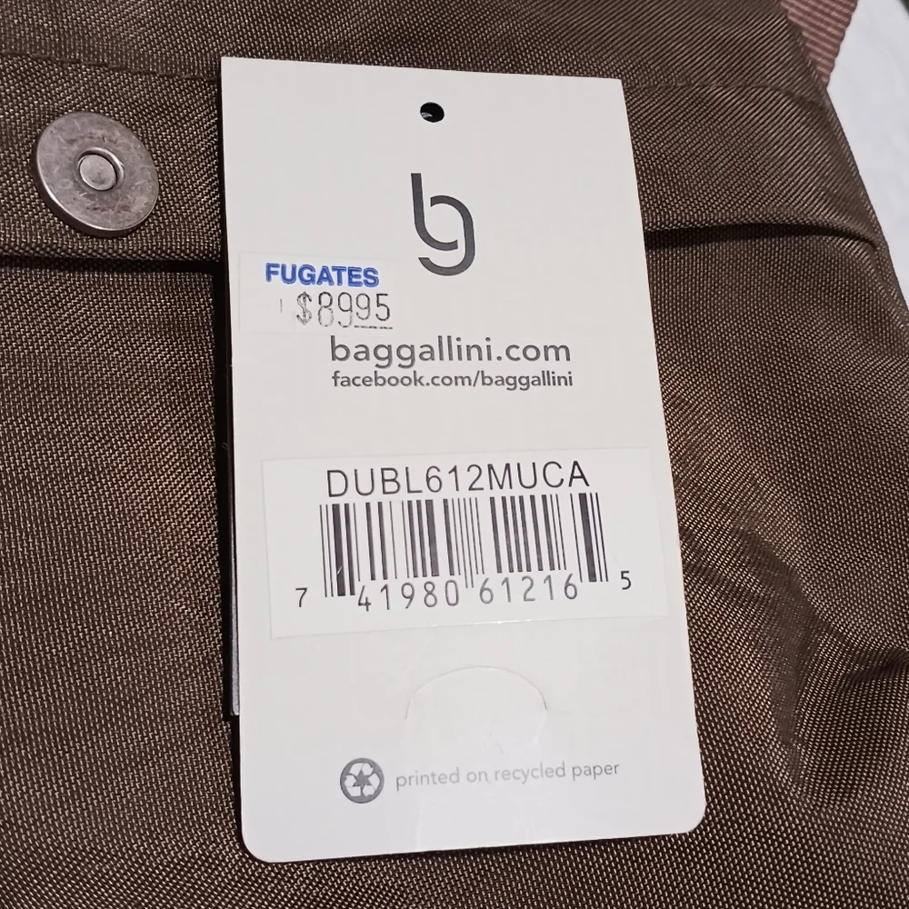Baggallini Dublin Shoulder Crossbody Bag Detachable Wallet Retired - Picture 13 of 14